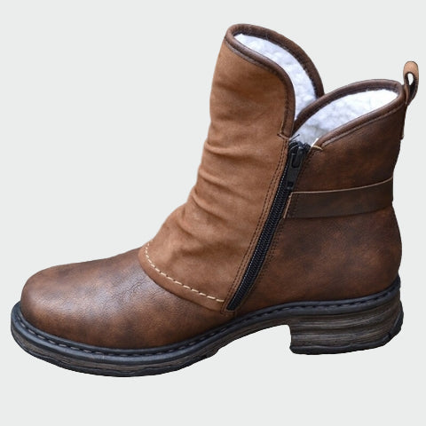 Stylish Country Air Leather Boots for Everyday Comfort