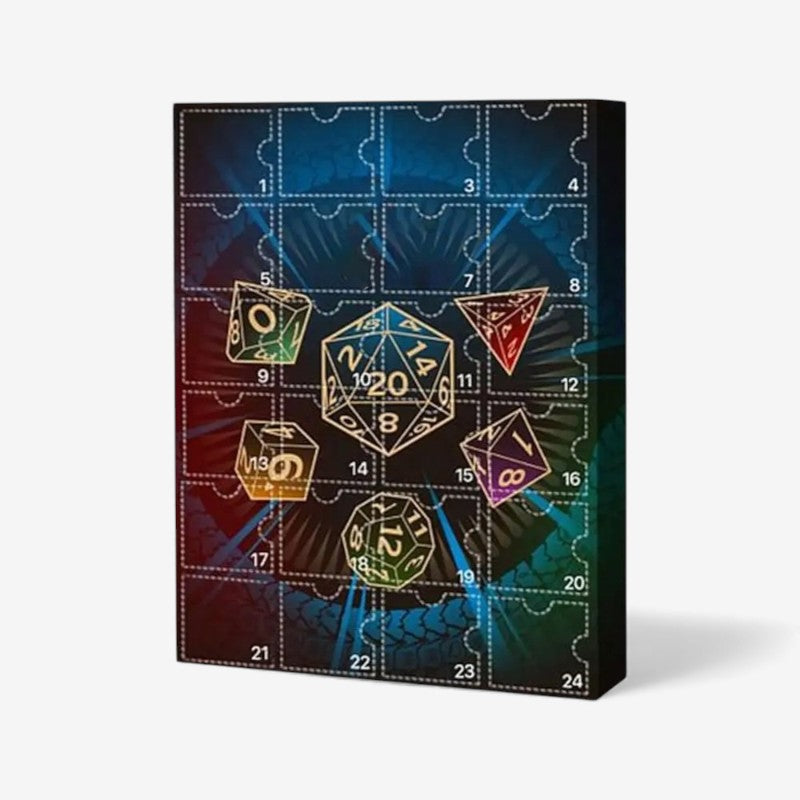 TreasureHunt - Dungeons and Dragons Advent Calendar Christmas Gift Set for Adventurous Fans
