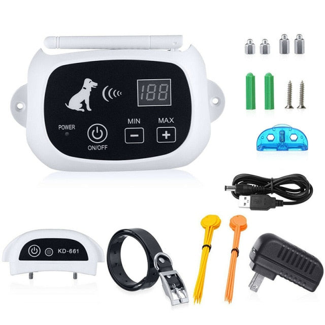 Wireless Pet Control System with Adjustable Range for Comfort and Safety