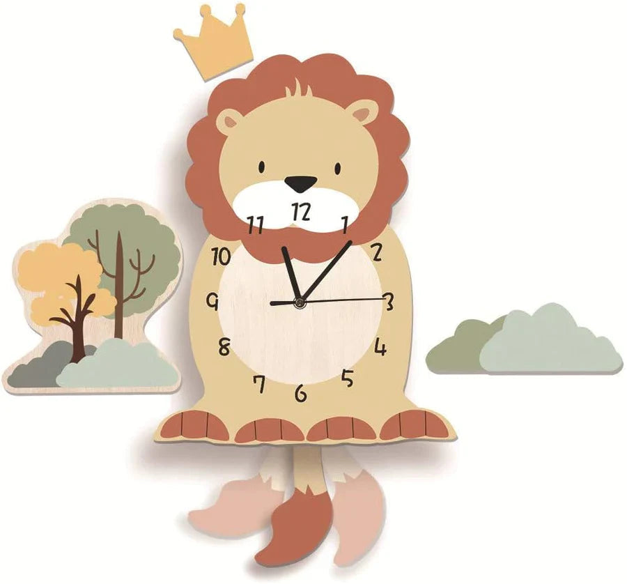 Brilvo - Enchanting Animal Wall Clock for Kids