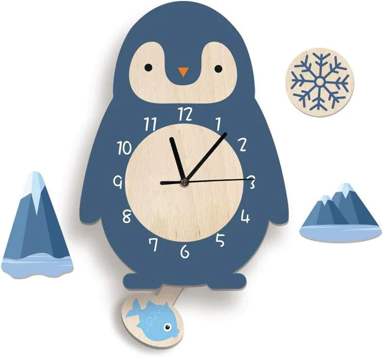 Brilvo - Enchanting Animal Wall Clock for Kids