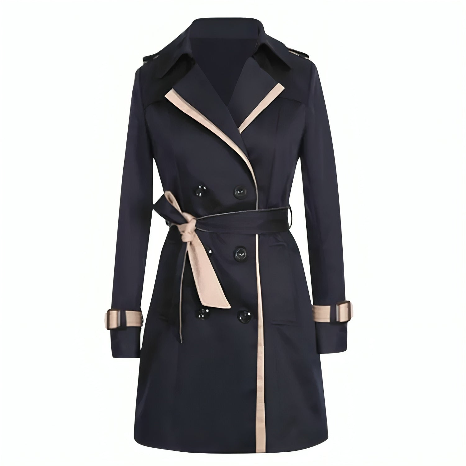 Georgina | Elegant warm trench coat for a sophisticated style