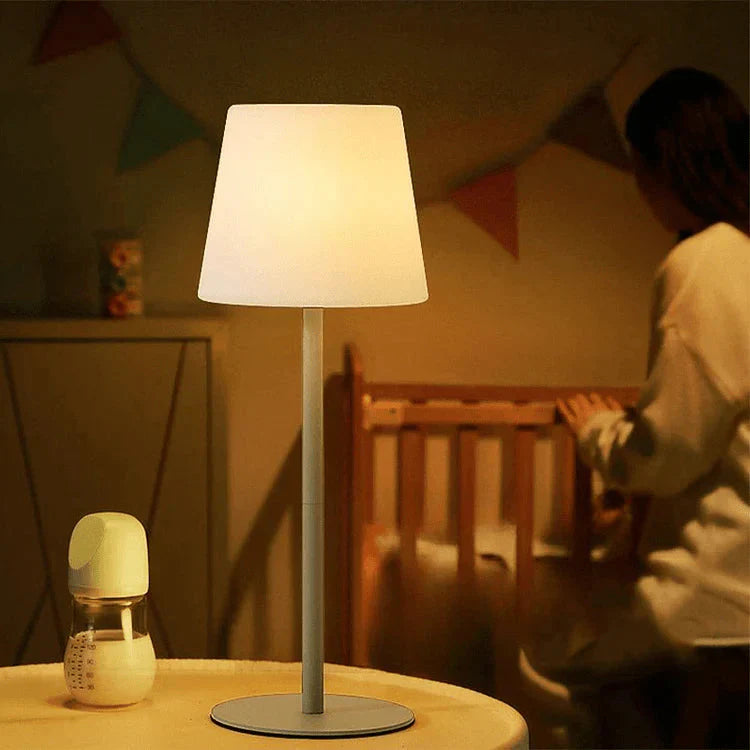 Stylish modern wireless LED table lamp for elegant lighting