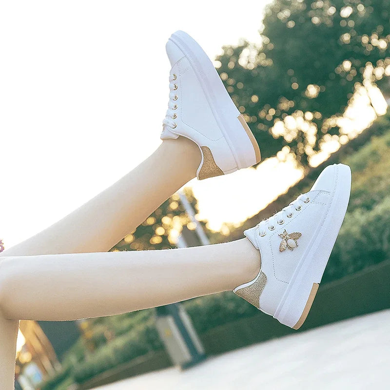 Trendy PU Leather Platform Shoes for a Modern Style