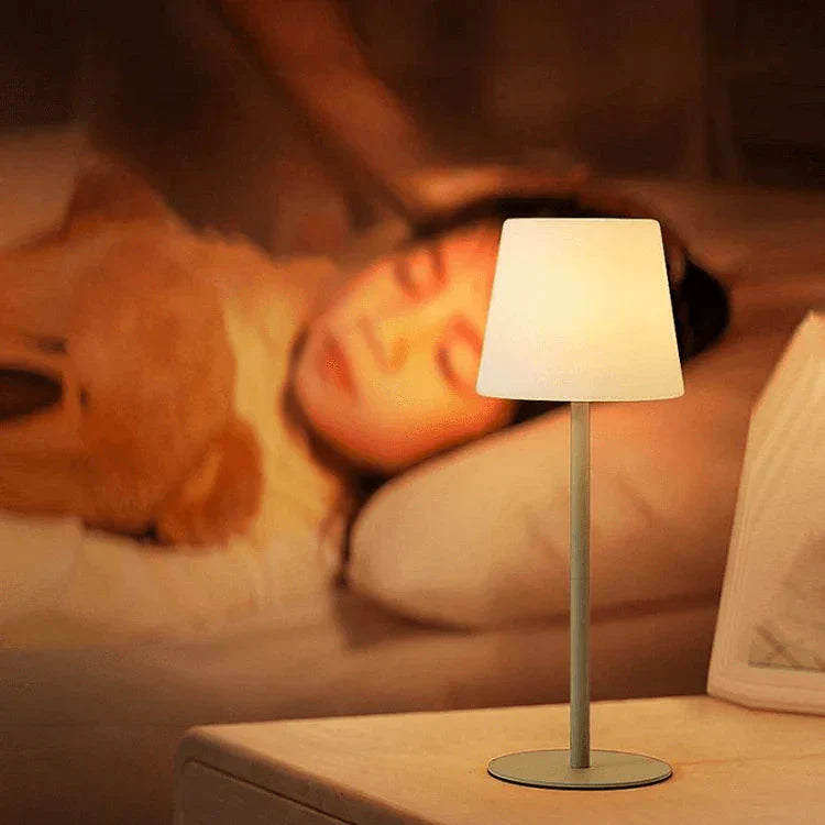 Stylish modern wireless LED table lamp for elegant lighting