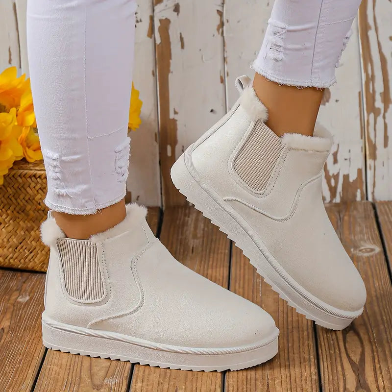 Women's Casual Slip-On Boots for Everyday Comfort and Style