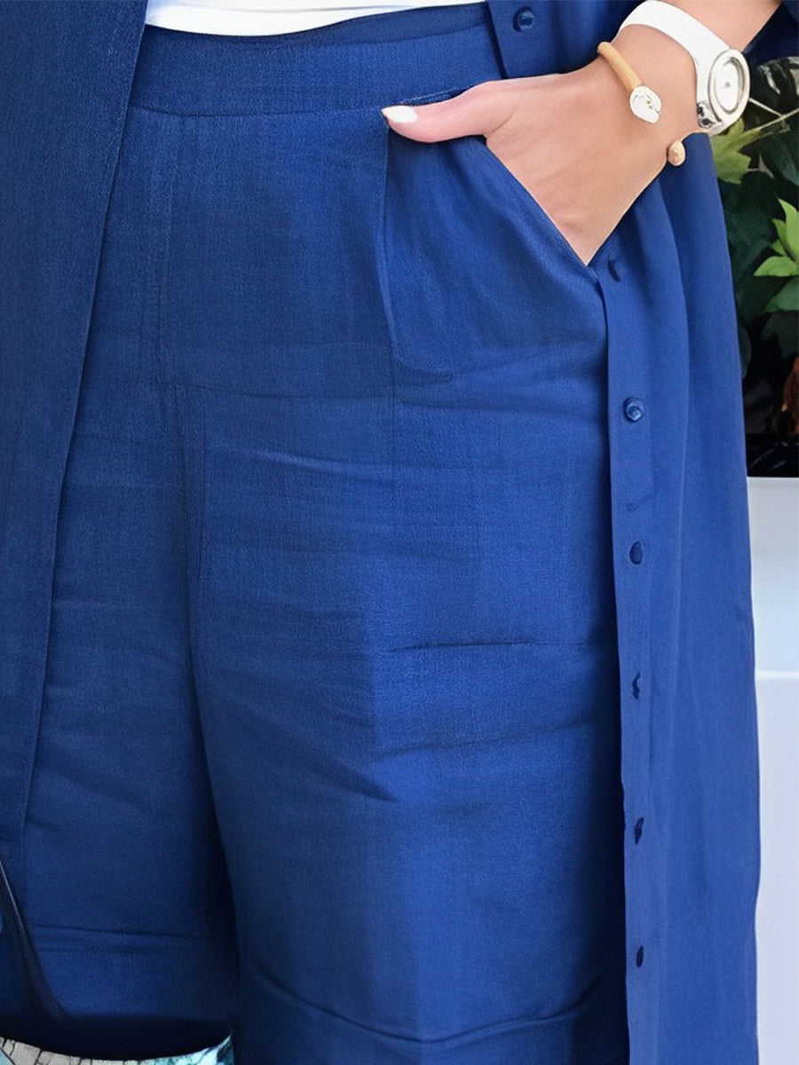 Elegant Mid-Length Two-Piece Set