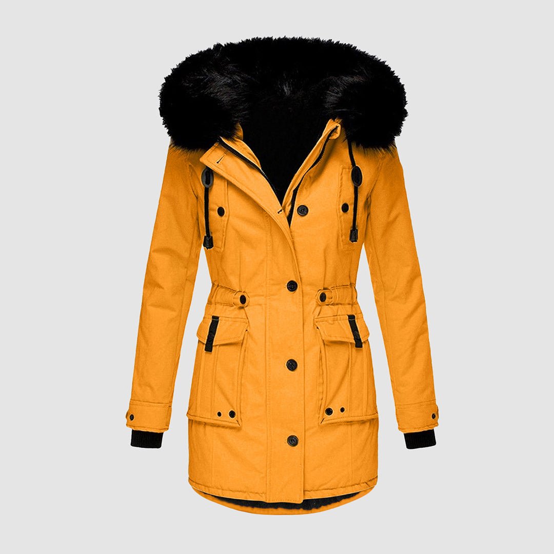 Alena - Stylish and warm winter jacket with hood and cozy lining for optimal comfort