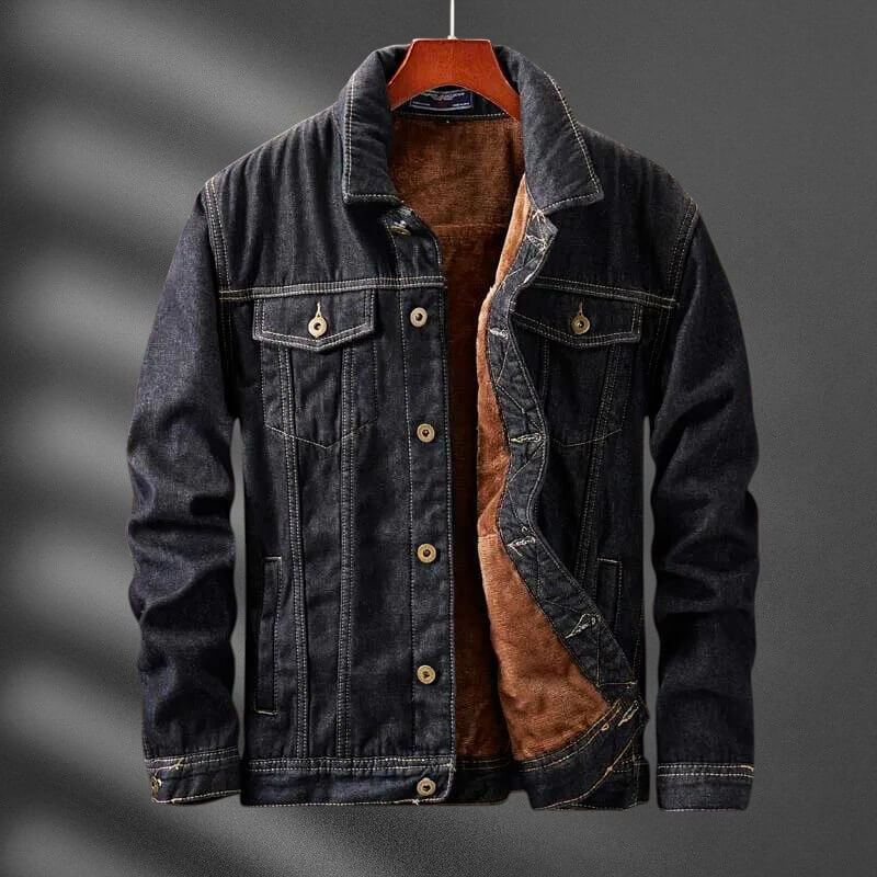 Grayson Organic Denim Jacket for a Stylish Eco-Friendly Look