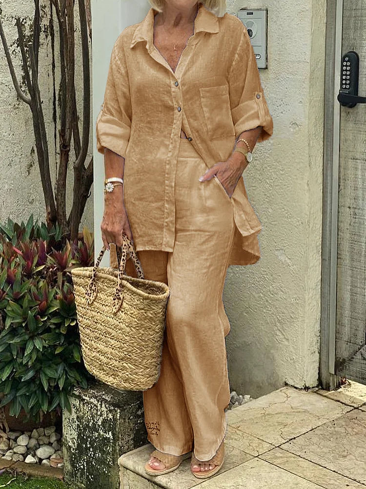 Two-Piece Set with Style and Comfort