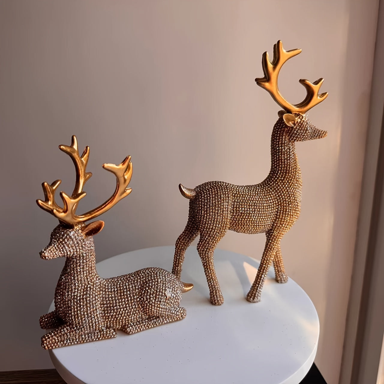 WinterGrove - Adorable Reindeer Duo for Magical Winter Landscapes