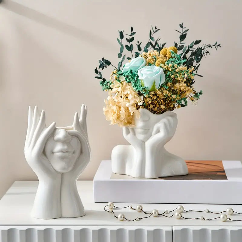 Unique and modern ceramic vases