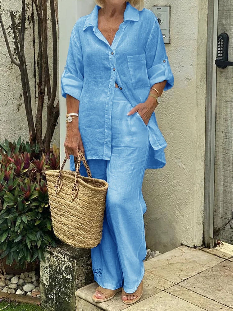 Two-Piece Set with Style and Comfort