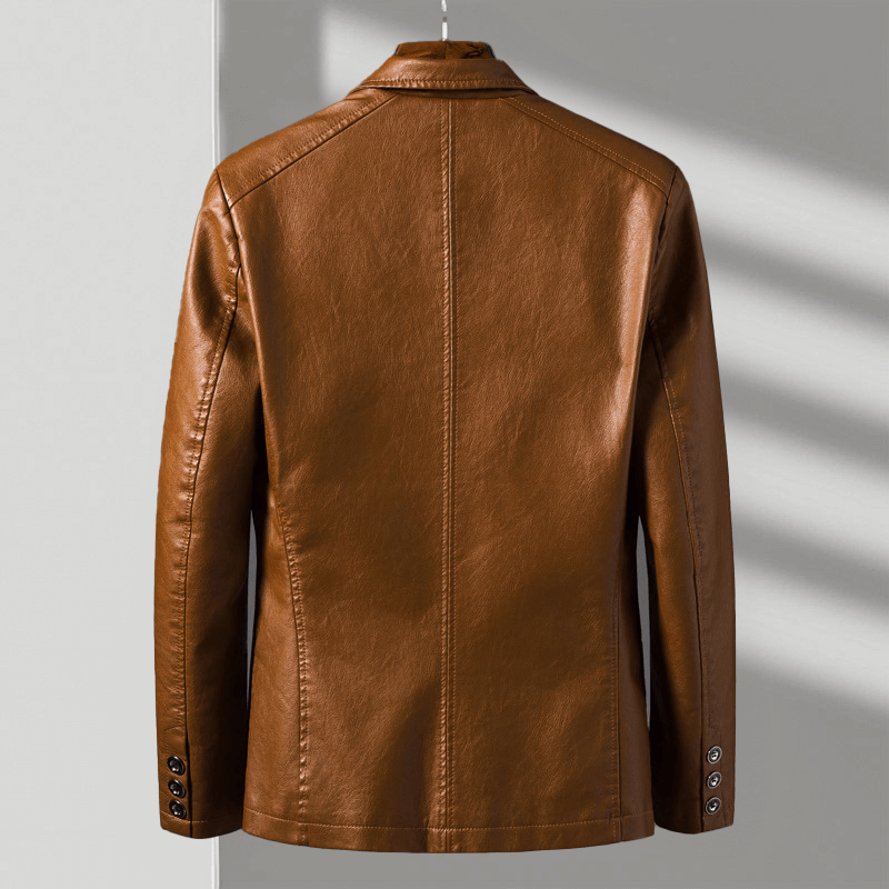 Alessandro Verdi Leather Jacket Timeless Elegance and Sophisticated Style