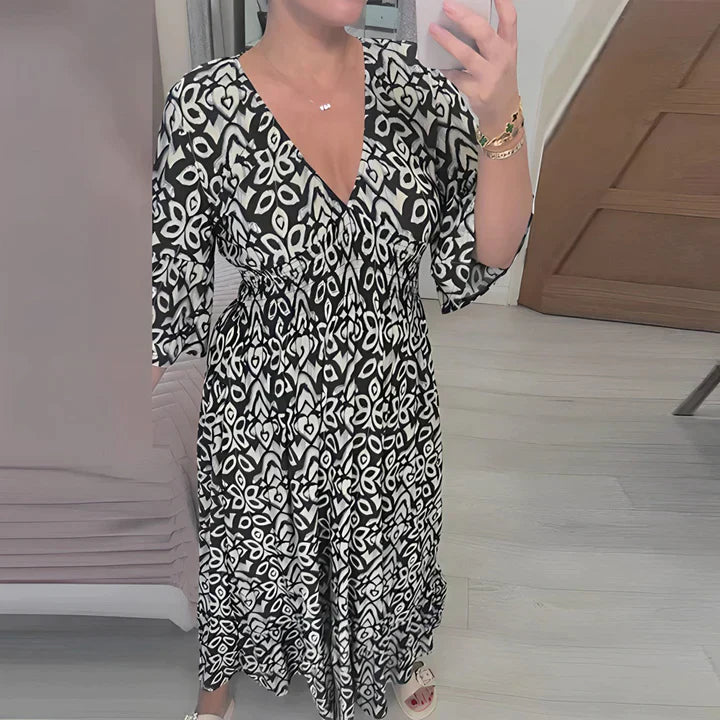 Frieda Airy V-Neck Summer Dress