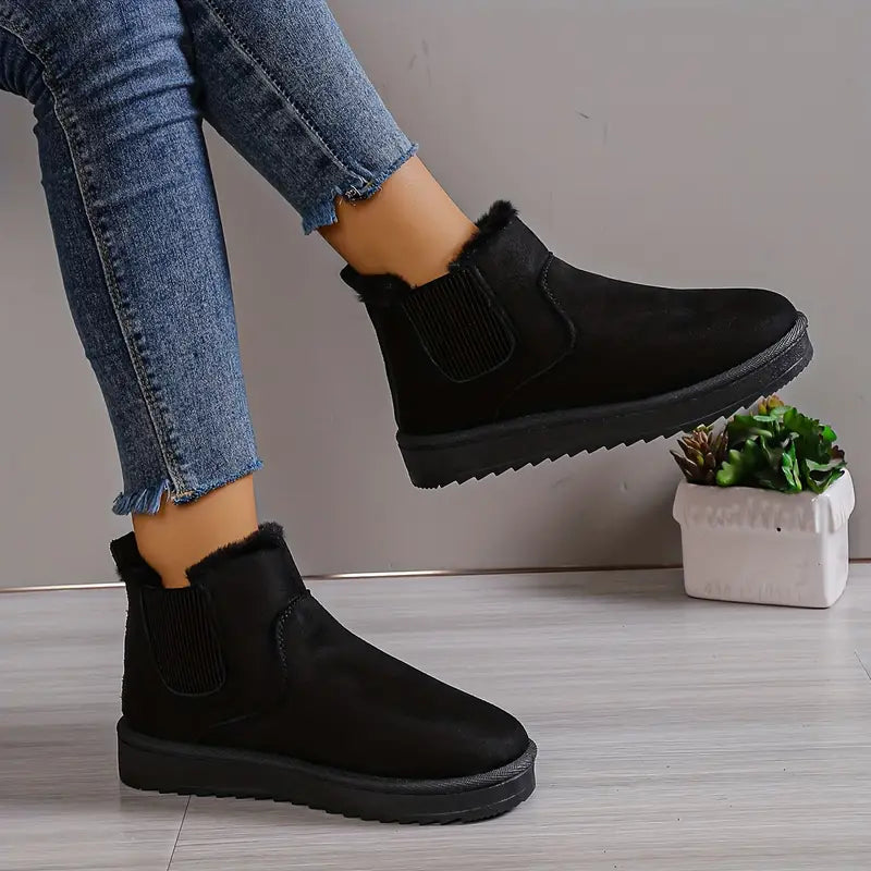 Women's Casual Slip-On Boots for Everyday Comfort and Style