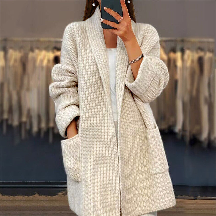 Sheryl – Cozy All-Day Warmth Pocket Cardigan