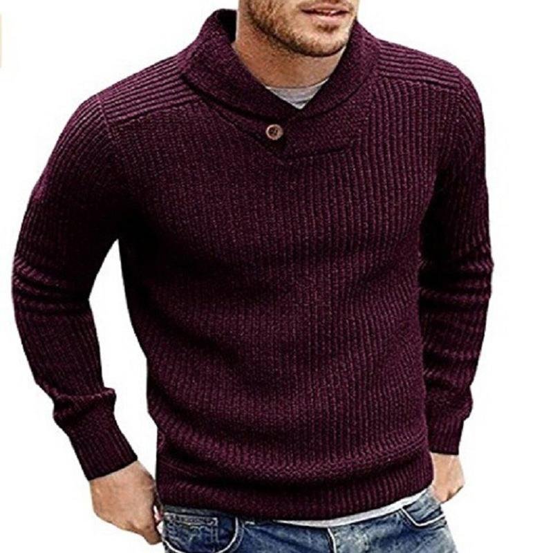 Christoph – Stylish Fine Knit Sweater in Modern Design for an Elegant Look