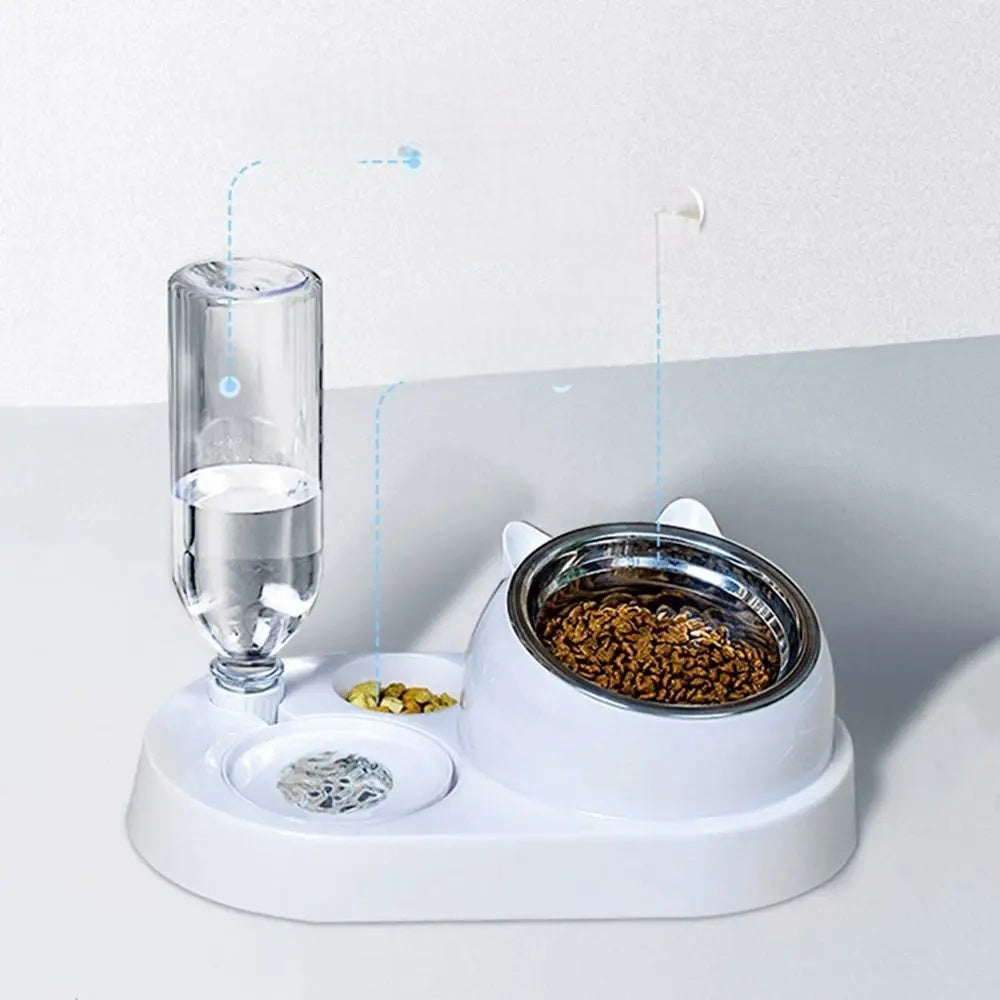 Luxe Bird and Water Bowl for Stylish and Practical Pet Care
