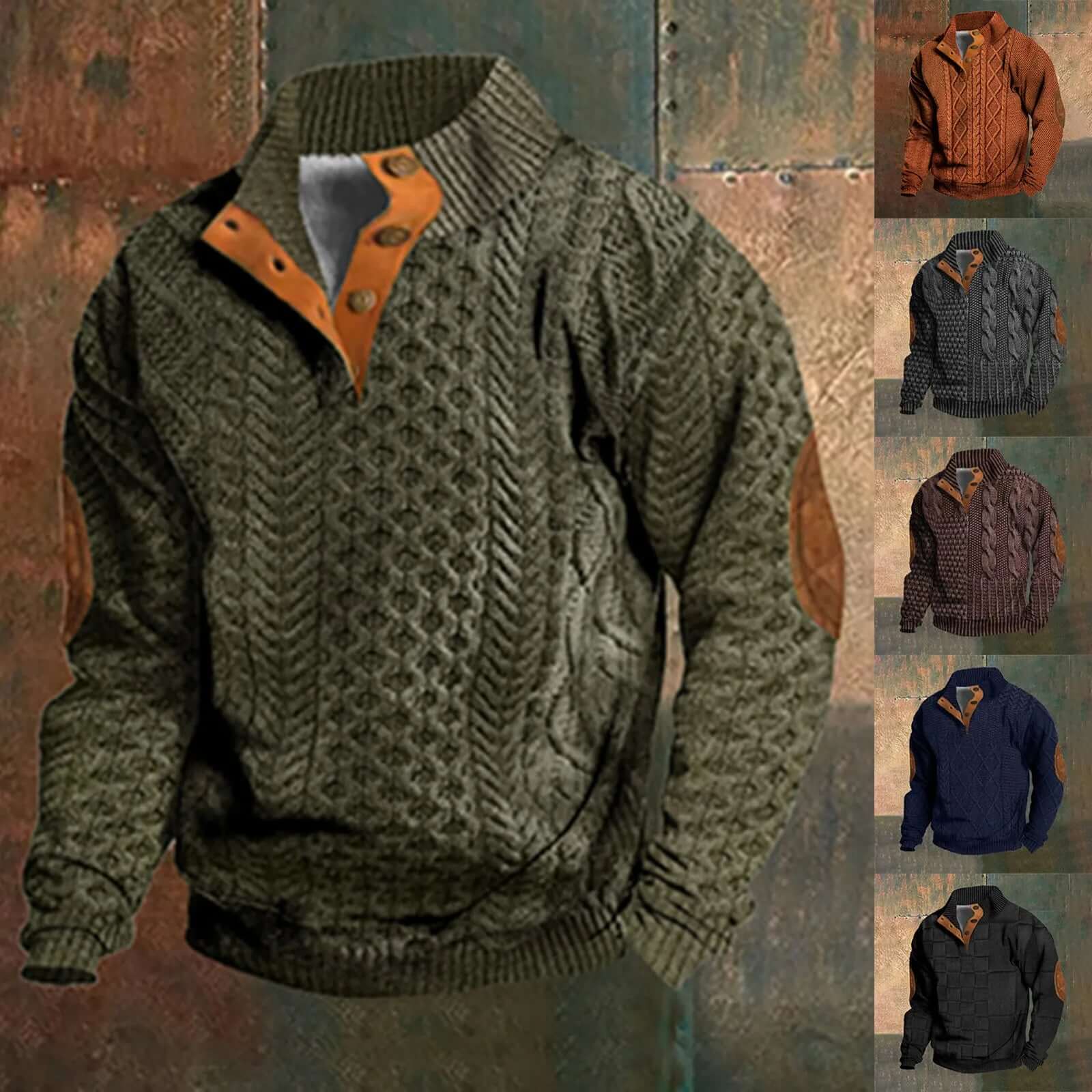 Clemens - Comfortable and Stylish Sweater with Cozy Cashmere Feel