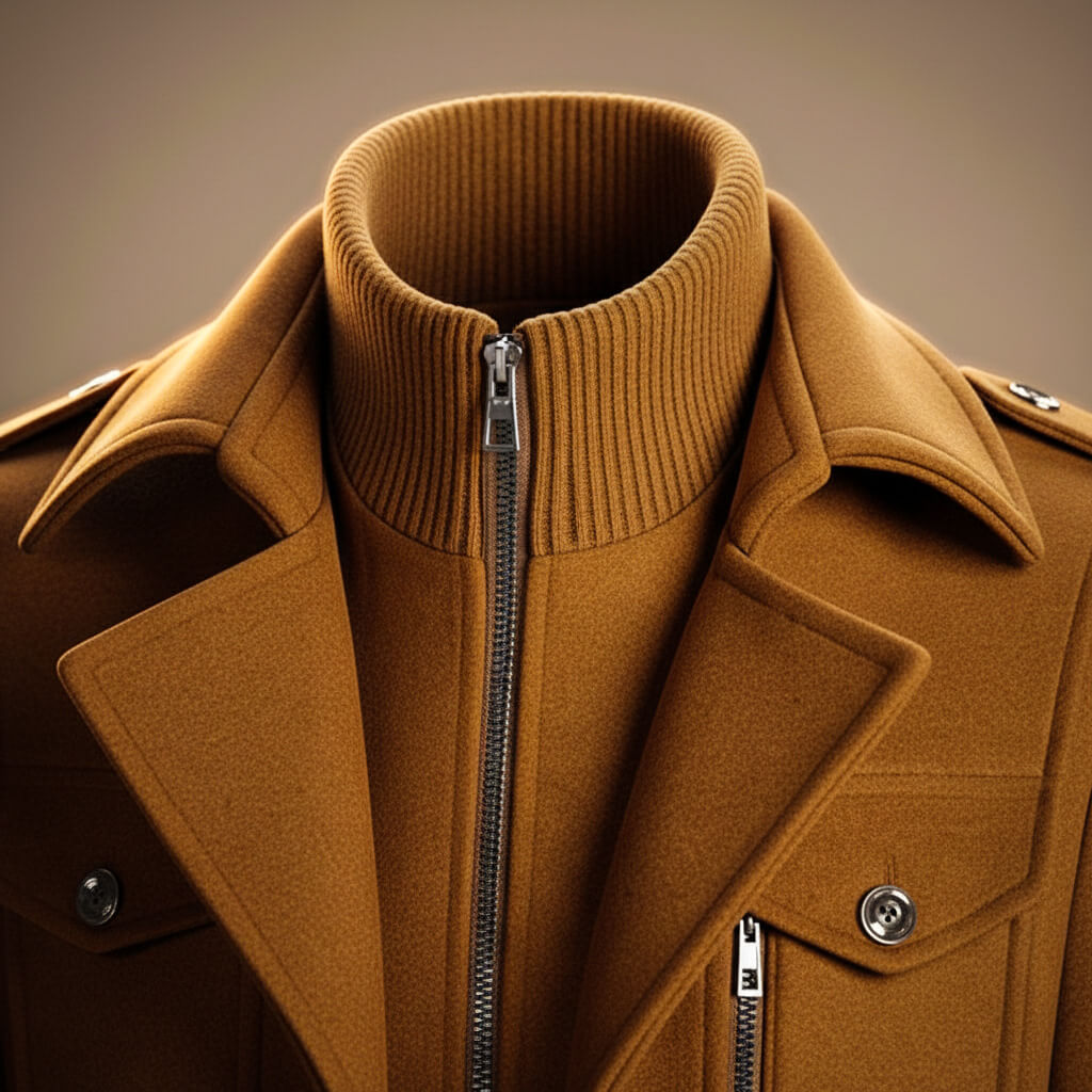 Marco Legacy Elegant Virgin Wool Coat