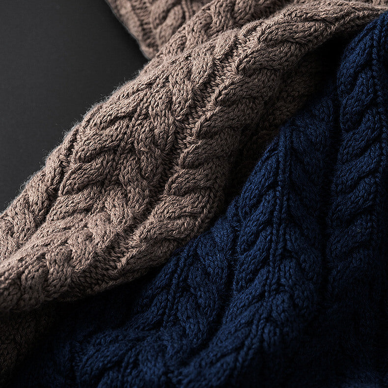 Matteo Legacy Wool Knit Sweater - Guaranteed Style and Comfort