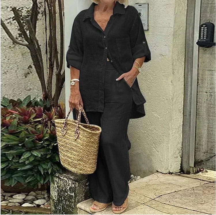 Two-Piece Set with Style and Comfort