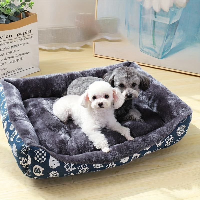 PlushPaws Luxe Dog Bed Sofa