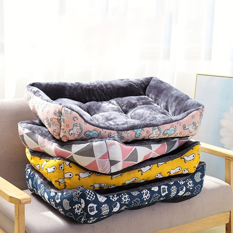 PlushPaws Luxe Dog Bed Sofa