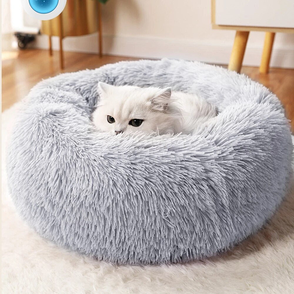 Cozy Soft Plush Nest for Blissful Sleeping Cats