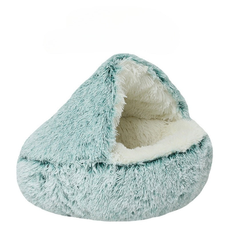 Round Cat Cushion | Luxury Winter Basket and Sleeping Bag for Comfortable Cats
