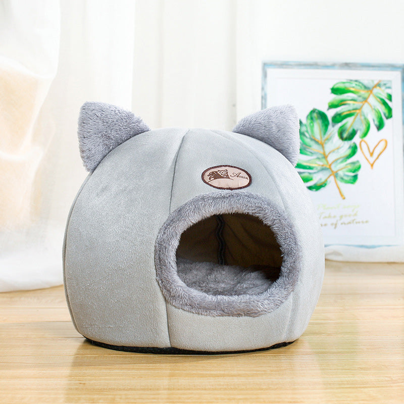 DeepSleep Cozy Cave Cat Bed for Ultimate Comfort and Rest