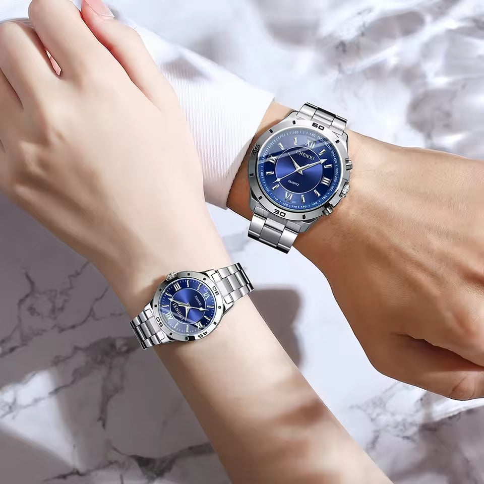 Elegant stainless steel minimalist watches for couples - Irresistible and modern style