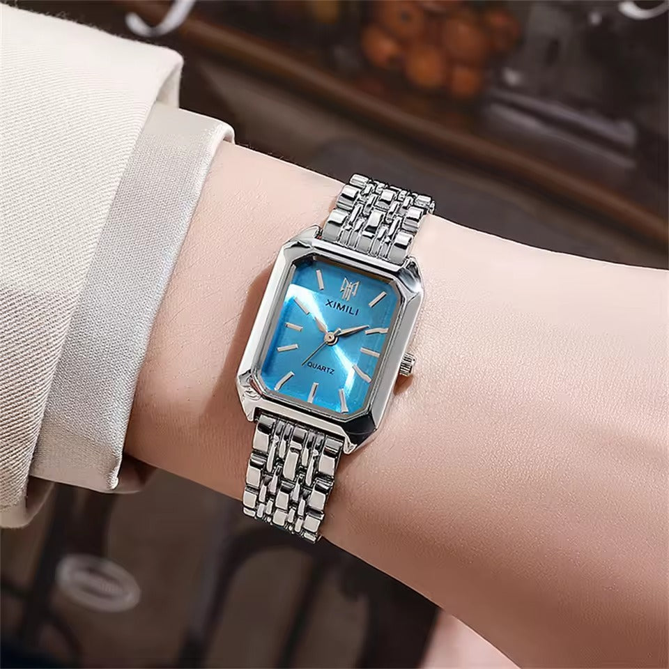 Classic Square Gold Quartz Watch