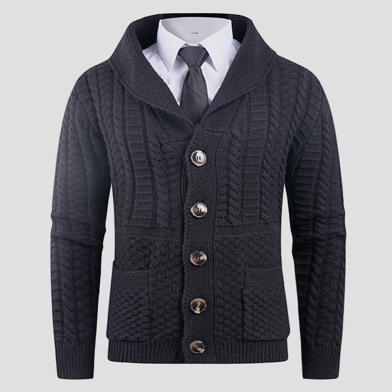 Jackson | Elegant Formal Wool Cardigan