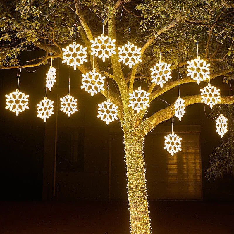SnowGlow – Frozen Snowflake LED Lights for Winter Elegance
