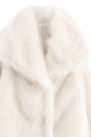 Thickened faux fur winter coat for optimal comfort