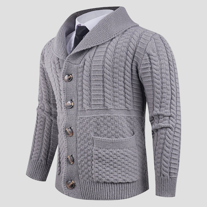 Jackson | Elegant Formal Wool Cardigan