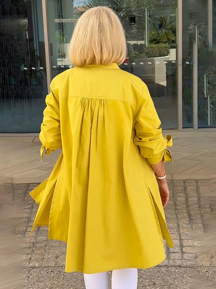 Two-Piece Fluid and Flattering Set with Bow Detail