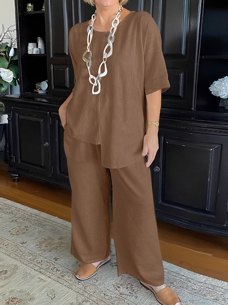 Comfortable Two-Piece Set Island Ease