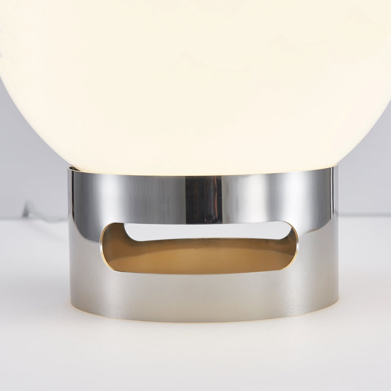 Elegant French Opal Bauhaus Table Lamp for Stylish Interior Design
