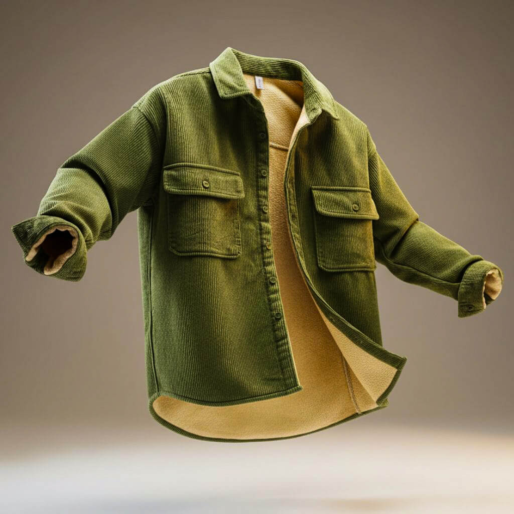 Hudson Prestige Corduroy Velvet Jacket – Elegance and Comfort Guaranteed