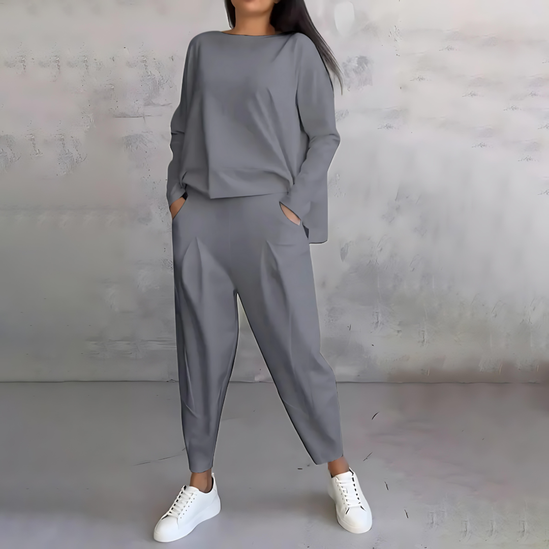 Maya | Women's Casual Loose Top and Pants Set for Stylish Comfort Occasions