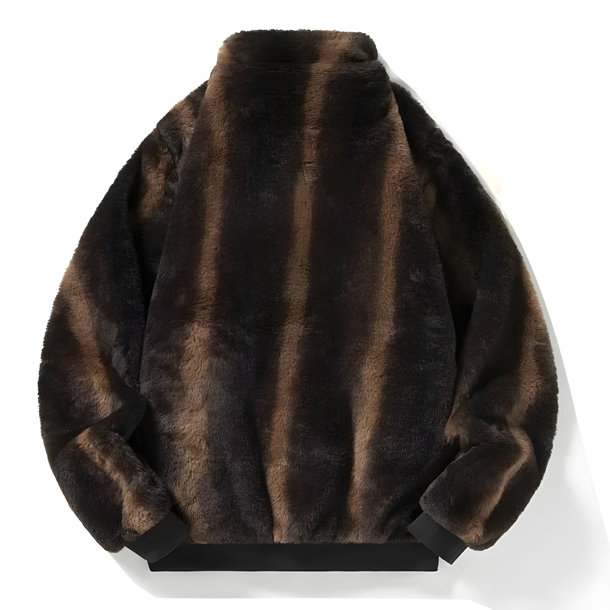 Harald - Stylish Retro Faux Fur Jacket for a Trendy Look