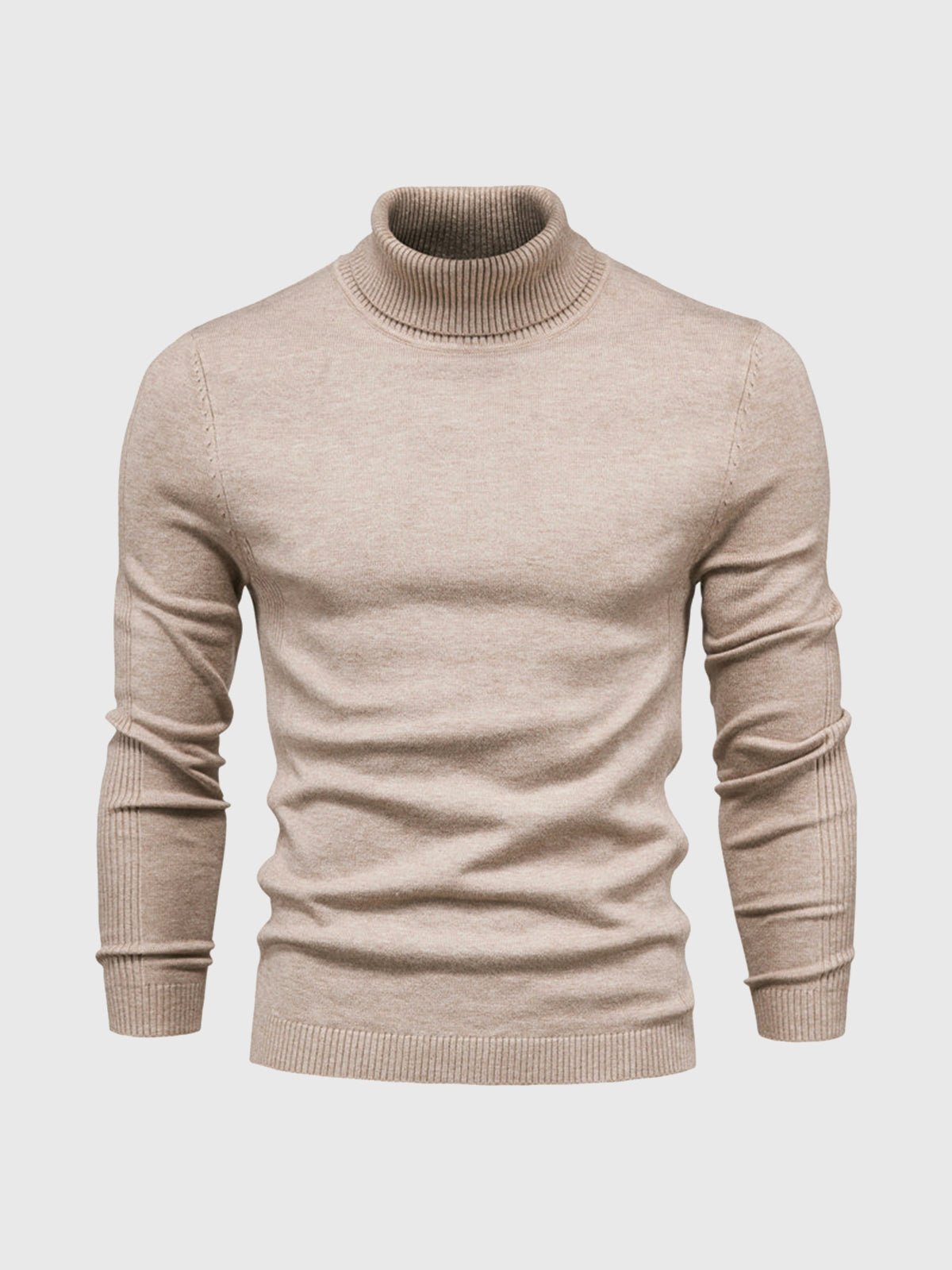 Heinrich - Elegant and Timeless Fine Knit Turtleneck Sweater for Stylish Comfort
