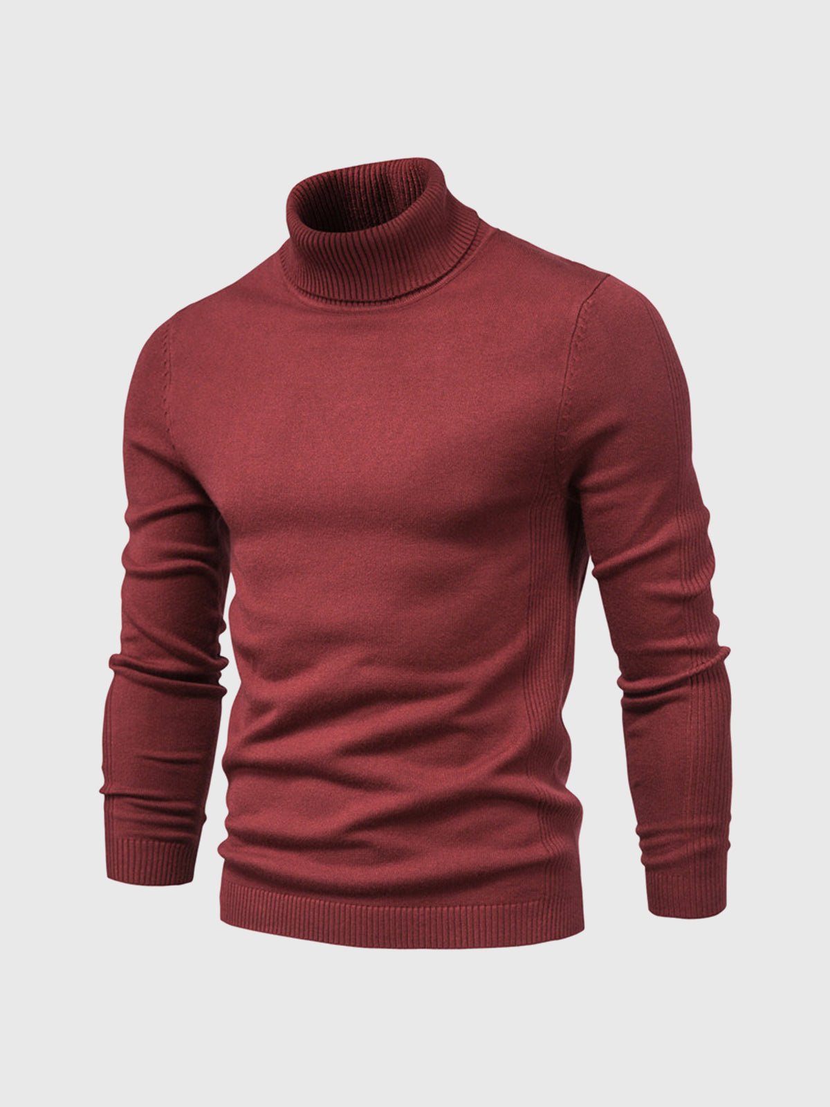 Heinrich - Elegant and Timeless Fine Knit Turtleneck Sweater for Stylish Comfort