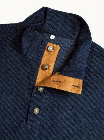 Henrik - Elegant Classic Long Sleeve Sweater for Timeless Style