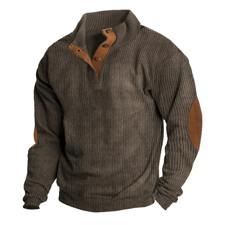 Henrik - Elegant Classic Long Sleeve Sweater for Timeless Style