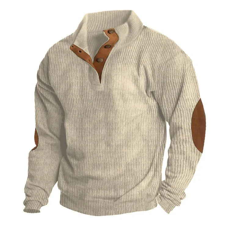 Henrik - Elegant Classic Long Sleeve Sweater for Timeless Style