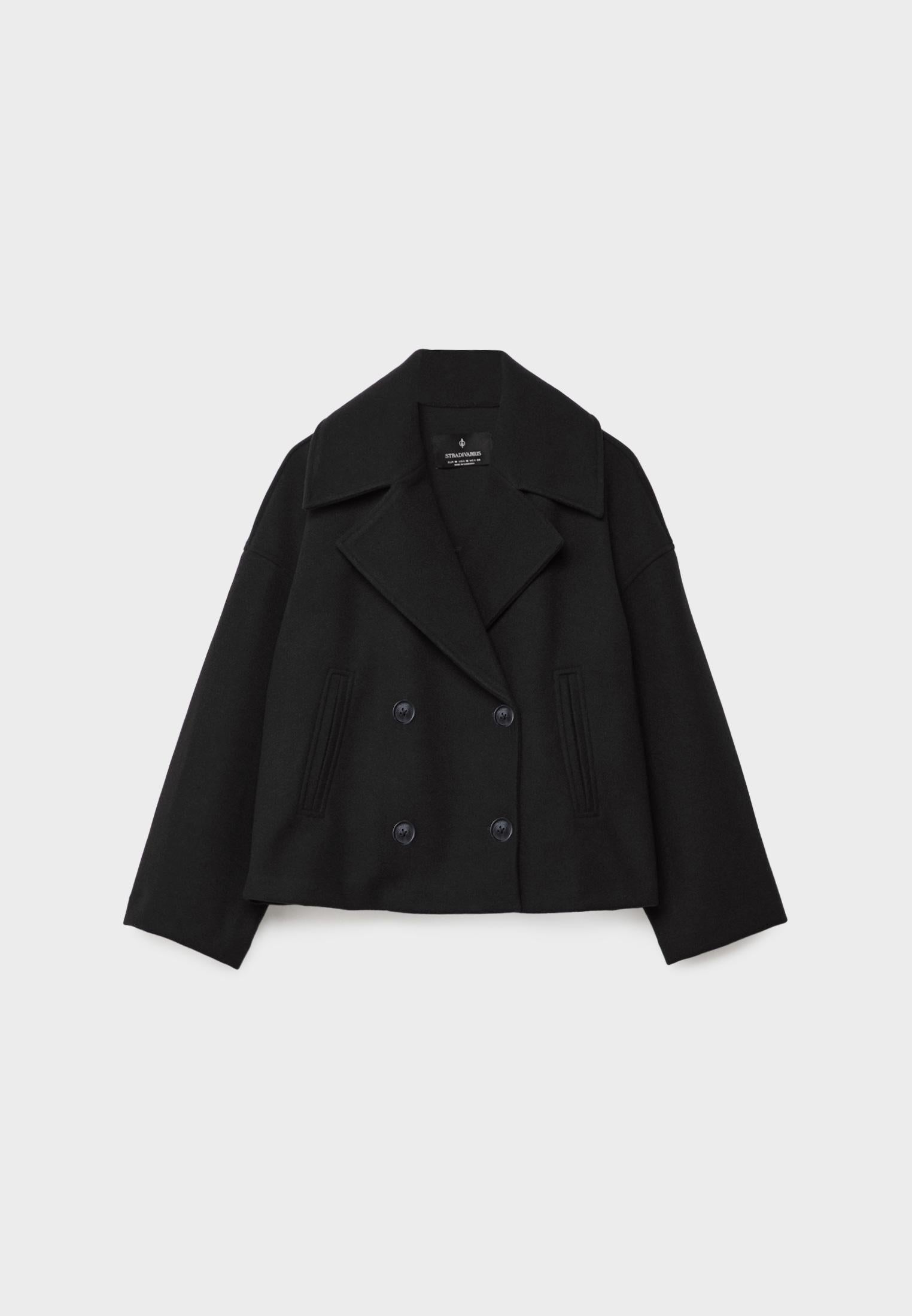 Anna Short Double Breasted Coat - Elegant and Stylish Short Women's Jacket